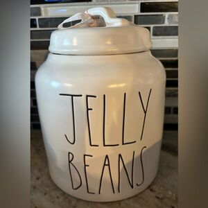 Rae Dunn Large Chubby Jelly Bean Canister